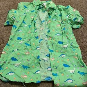 Saur heads dinosaur shirt